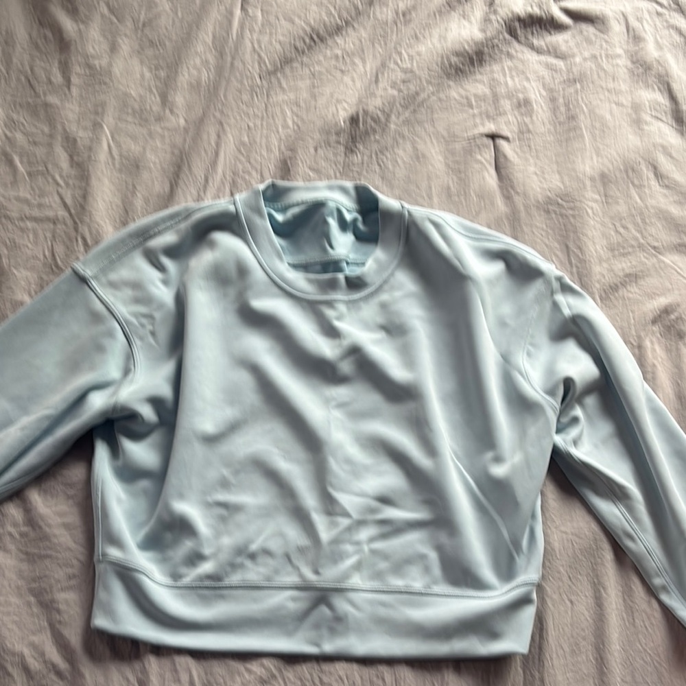 Women's Light Blue Sweatshirt